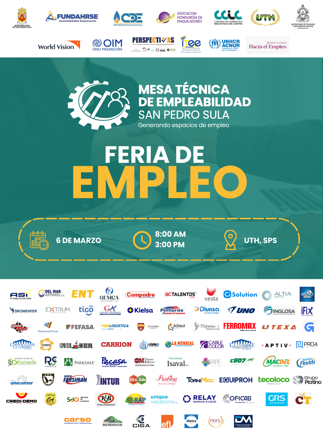 Más de 91 empresas ofrecen 2,000 plazas en la Feria de Empleo ...